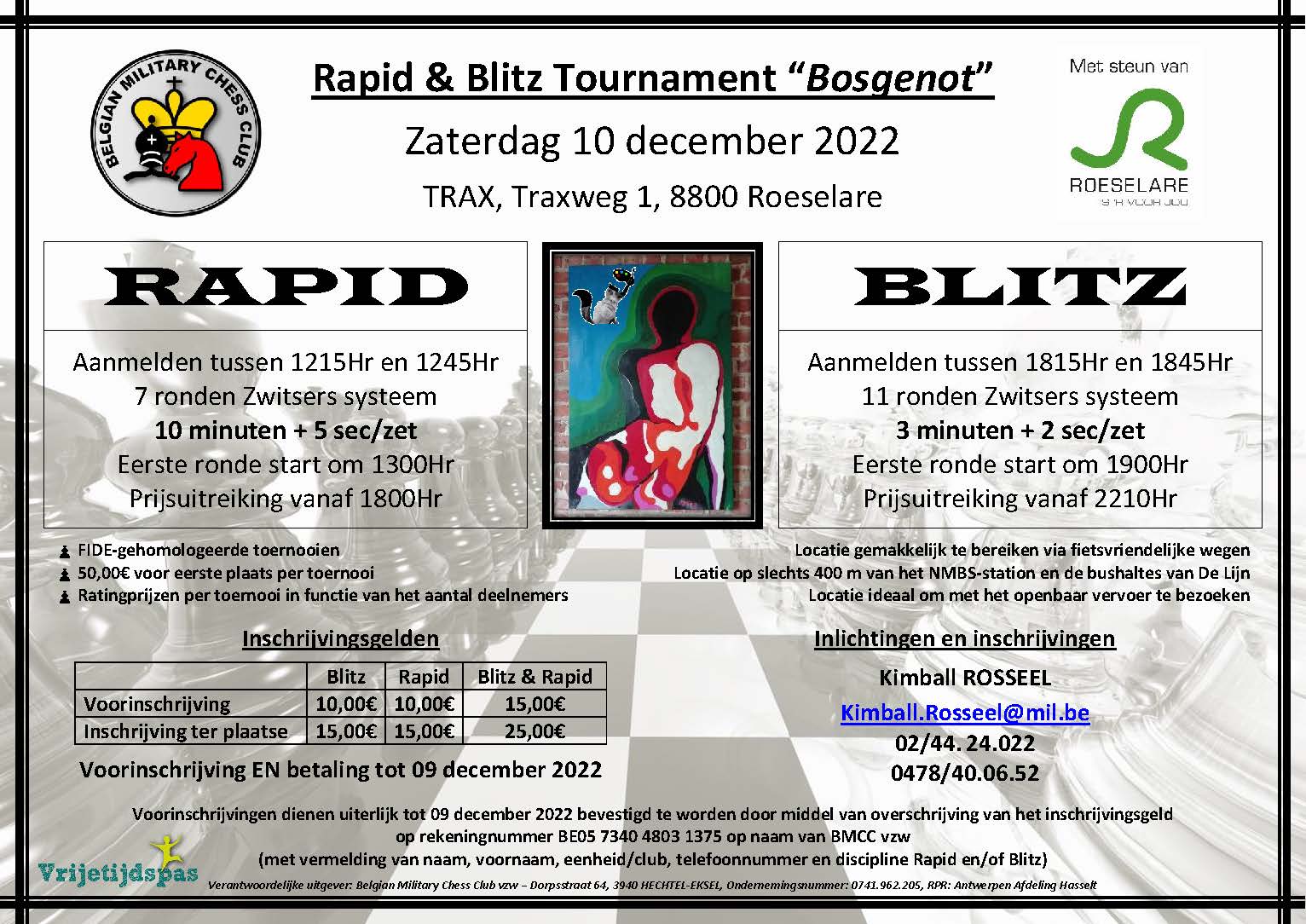 Rapid Blitz Tournament 2022 N Bosgenot